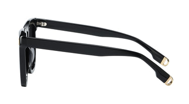 Women Urban Sunglasses: Busan - Black - SpecSMART Eye Clinic (Side View)